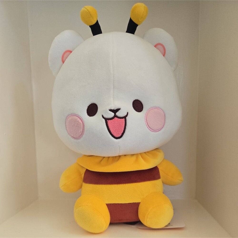 New Milk Mocha Bear in Honey Bee Milk Costume 12IN Plush Round1 Exclusive